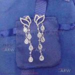 AAA Replica Chopard Diamond Pave Drop Earrings